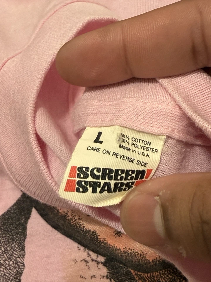 Vintage 1987 Elvis Presley Unforgettable Single Stitch Screen Stars T-shirt USA - Image 3 of 4