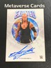 2025 Topps Exalted WWE Undertaker On-Card Auto Autograph