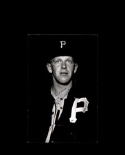 Lew Krausse Signed Vintage Photo Postcard Portland Beavers Autograph
