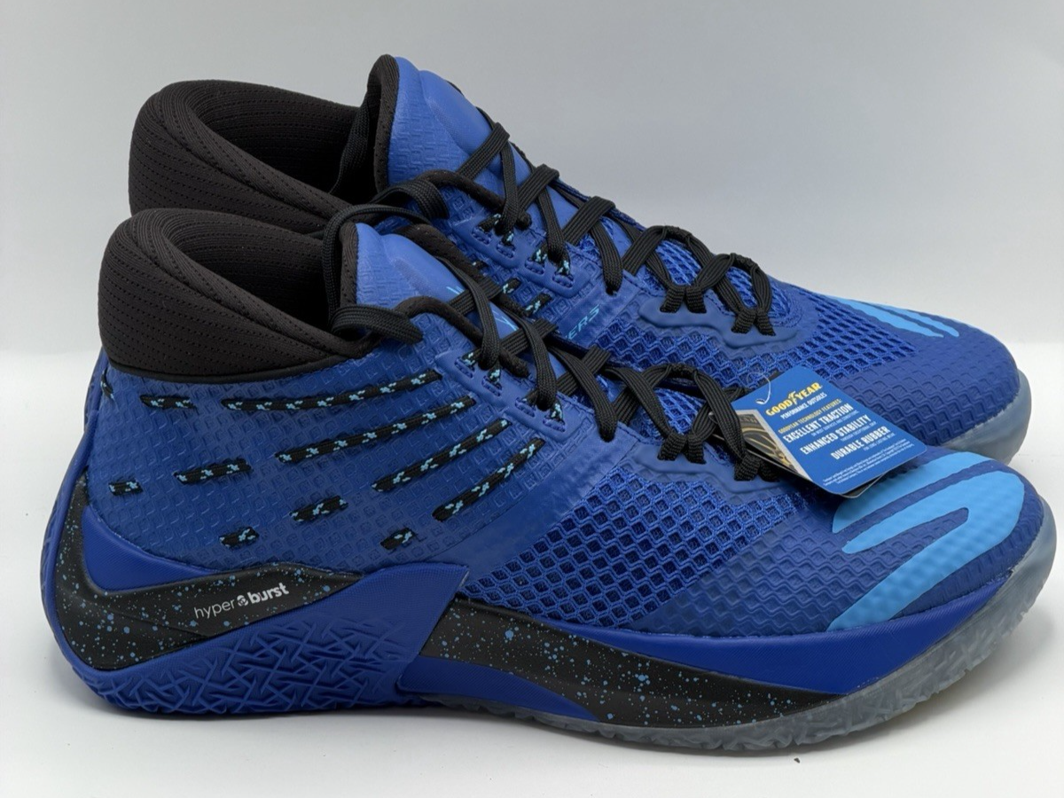 NEW Skechers SKX Reign Basketball Shoes Men's Size 9.5 Blue Black