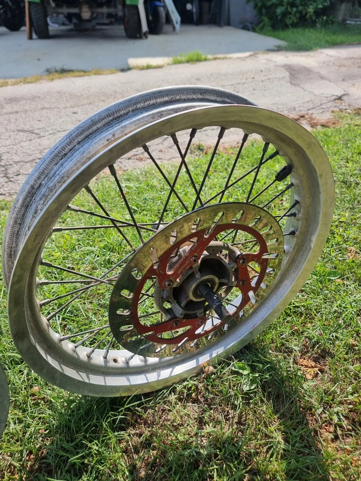 Cerchi Motard 17" Yamaha DT 50 / HM Cerchioni DT50 17 Pollici - Immagine 4 di 4