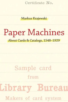 Markus Krajewski | Paper Machines | Taschenbuch | Englisch (2023) | MIT Press