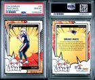 2024 DONRUSS BOMB SQUAD DRAKE MAYE # 28 PSA 10 GEM MINT NEW ENGLAND PATRIOTS