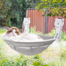 Cat Window Perch Cordless, Foldable  Stable Cat Beds- Breathable Cat Window Ham