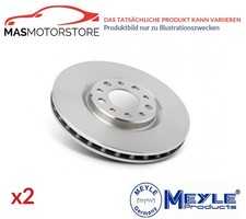 BREMSSCHEIBEN SATZ PAAR HINTEN MEYLE 215 523 0039/PD 2PCS A FÜR FIAT 124 103KW