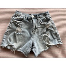 SO Super High Rise 90s Boyfriend Short Cut-off size 1 denim summer juniors