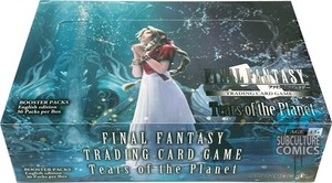 final fantasy tears of the planet booster box FFTCG Japanese Ver. Pack TCG JAPAN OFFICIAL 1 Box The 25th booster pack in the Opus series I got me a Tears