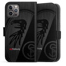 Klapphülle für Apple iPhone 12 Pro Metallic Look Offizielles Lizenzprodukt SC Fr