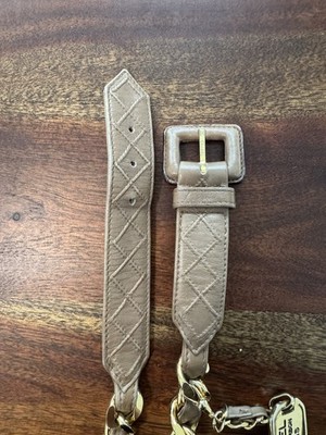 CHANEL Beige Gold Chain Rue Cambon Belt | eBay display picture 1