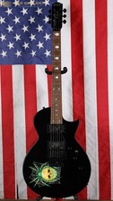 ESP KH-3 Kirk Hammett Signature Spider - Black with Spider Graphic