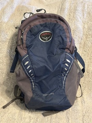 Osprey Daylite Hiking Backpack Blue Gray Small Daypack Hydration Compatible