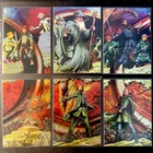 The Lord of The Rings Masterpieces S-1 Etched Foil Card Full Set Near Mint