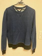 Wallace  Barnes J Crew Indigo Sweatshirt S