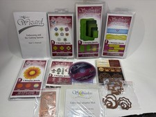 Lot Assortment Spellbinders Die Cutting Sets, DVD, Universal Mat. New/Used