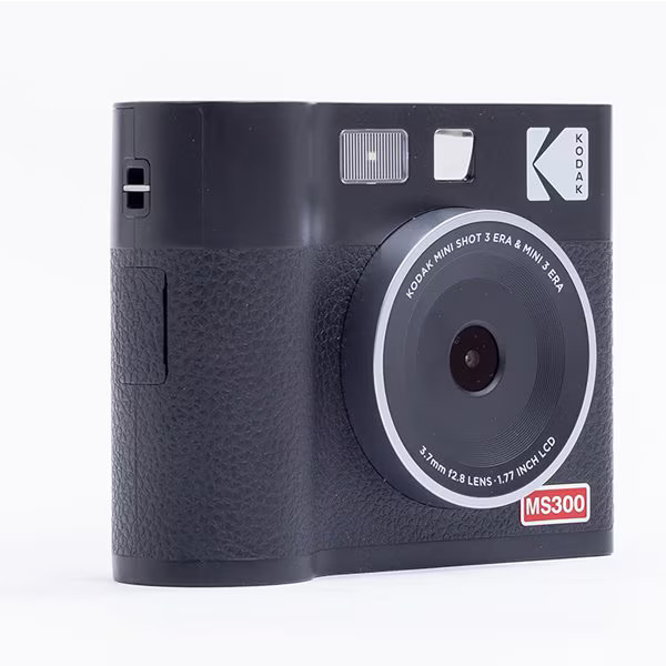 Kodak Mini Shot 3 ERA Instant Camera LCD Monitor Black PMS3E