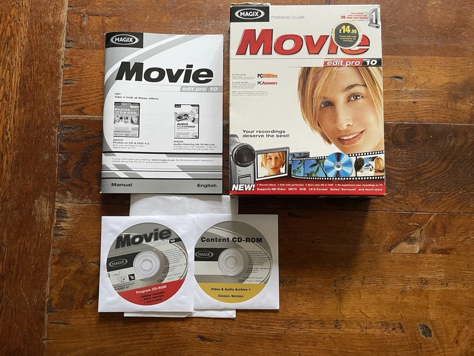 Big Box PC CD ROM Software Magix Movie Edit Pro 10 Windows Vista / Complete - Image 4 of 4