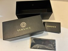 VERSACE Empty Black Sunglasses Eyeglasses Gift Box Box only Authentic