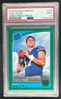 77313144 Josh Allen 2018 Panini Donruss #304 Press Proof Green Rookie RC PSA 9