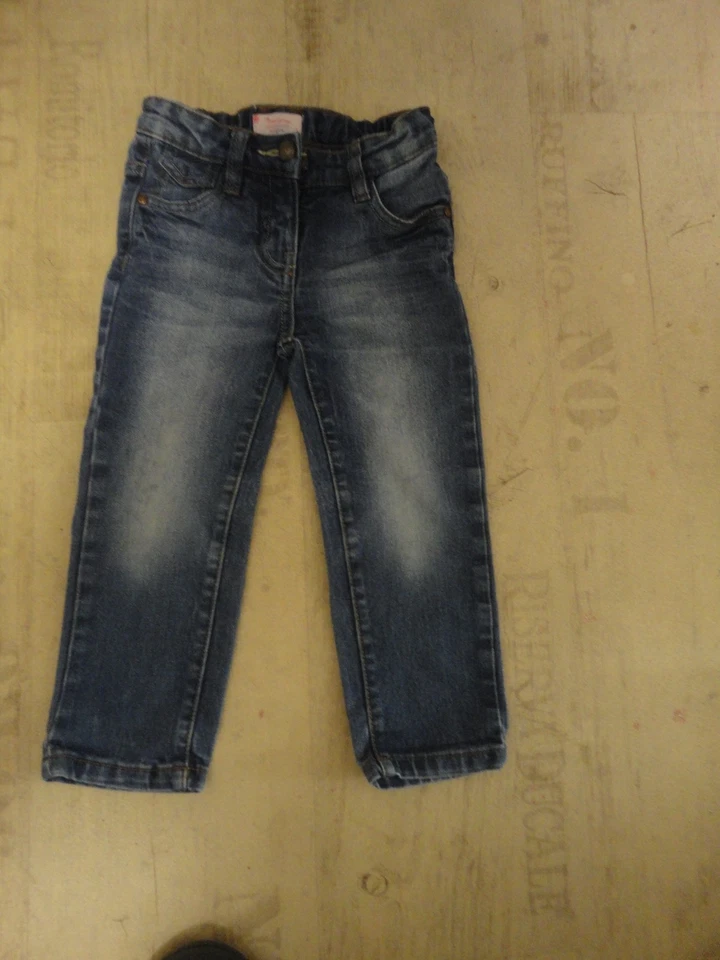 impidimpi Gr 86/92 jeans blau 5 Pocket und Knopflochgummi