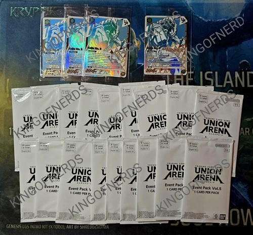 Union Arena KAIJU #8 Rare battle kit