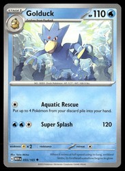 Golduck 055/165 Scarlet & Violet 151 Uncommon
