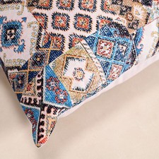 18x18 Boho Decorative Cushion Cover Pillow Case Tribal Aztec Geometric Pattern