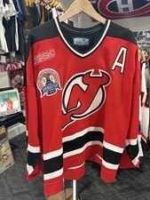 Vintage Jason Arnott New Jersey Devils Bauer Jersey XXL Stanley Cup 2000 RARE