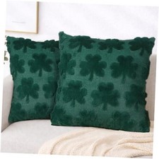 St Patricks Day Pillow Covers 18x18 Set of 2 18" x 18" Pack of 2 Green
