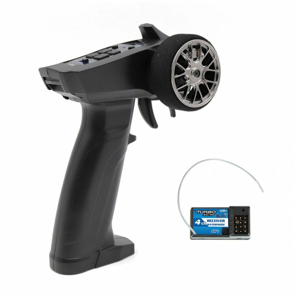 2.4Ghz Transmitter Receiver 3CH Remote Control Set For SCX10 RC Cars And Boats - Image 2 of 4