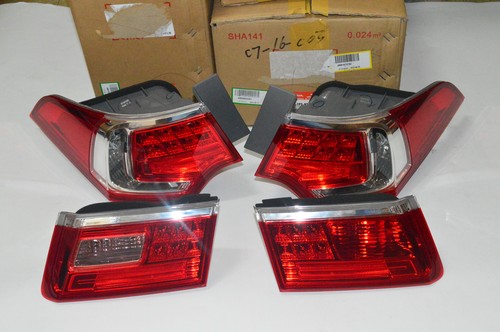 GENUINE SPIRIOR LED TAIL LIGHTS FOR HONDA ACCORD EURO CU2 TSX 2008-2014 - Picture 4 of 7