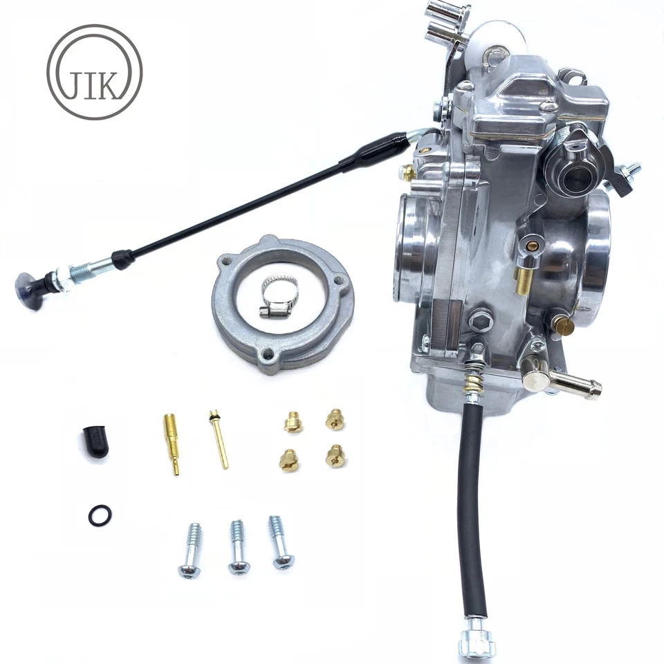 Carburador de corrida HSR 48mm compatível com HSR48 acabamento polido HSR48 42-6265 carb - Imagem 2 de 4