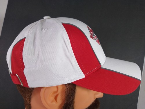 Bahrain International Motosports HAT White with Red Highlights Cap - Picture 5 of 9