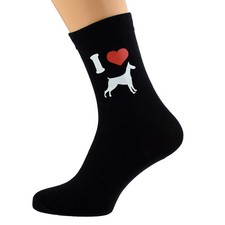 I Love Dobermans Design Mens Socks Doberman Dog Owners UK Size 5-12 X6N084