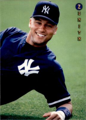 1998 Pinnacle Zenith Derek Jeter New York Yankees #17