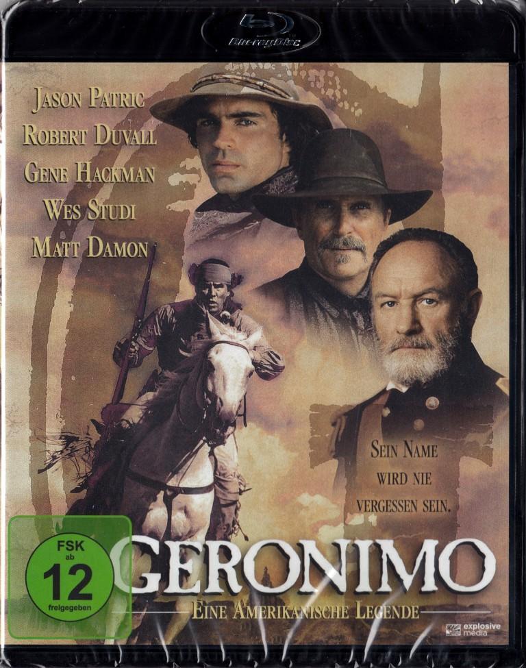 GERONIMO (Jason Patric, Robert Duvall, Gene Hackman) Blu-ray Disc NEU+OVP