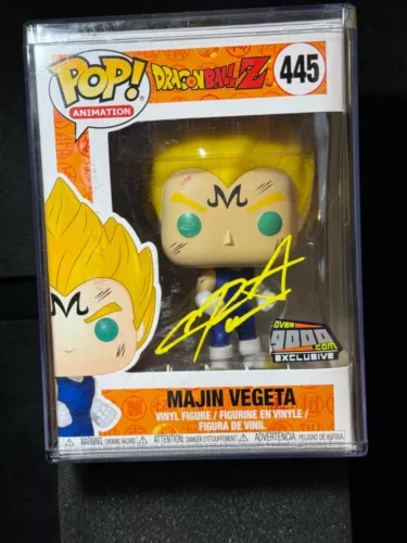 Funko Pop! Vinyl: Dragon Ball Z - Majin Vegeta #445 Signed Christopher Sabat