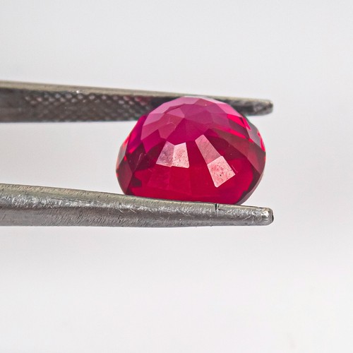 10.0 Ct Certified Natural Round Cut Red Ruby Madagascar Top Quality Gems W-840 - Picture 13 of 21