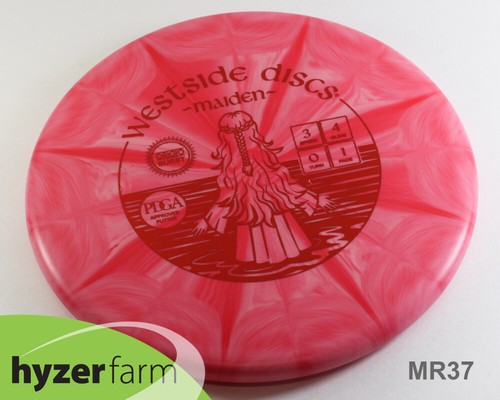 Disco de golf Westside ORIGIO BURST MAIDEN *elige un peso y color* Disco de golf Hyzer Farm - Imagen 23 de 24