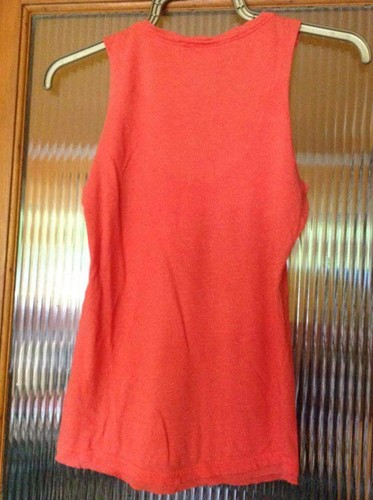Women’s Ladies 2 Cotton Firetrap extra small XS T-shirt/ strappy tops Coral - Picture 6 of 7