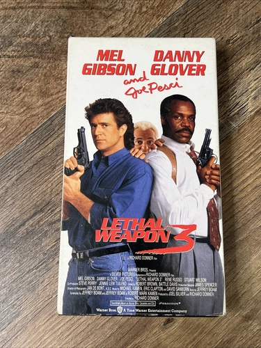 Lethal Weapon 3 (VHS, 1992) Mel Gibson, Danny Glover Joe Pesci 