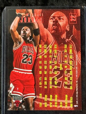 その他 95-96 FLEER MICHAEL JORDAN Fleer 95-96 Michael Jordan #22 Basketball Card | eBay