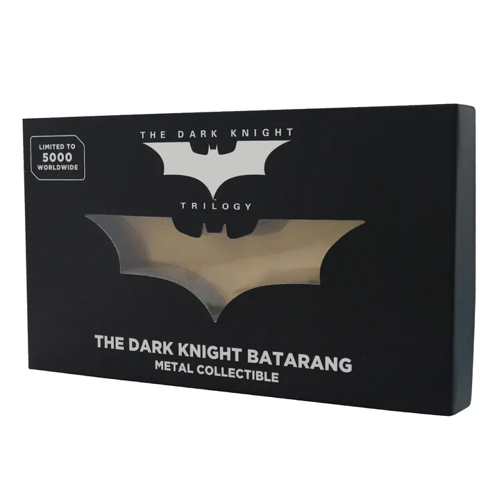 DC Comics Batman Limited Edition The Dark Knight Replica Batarang