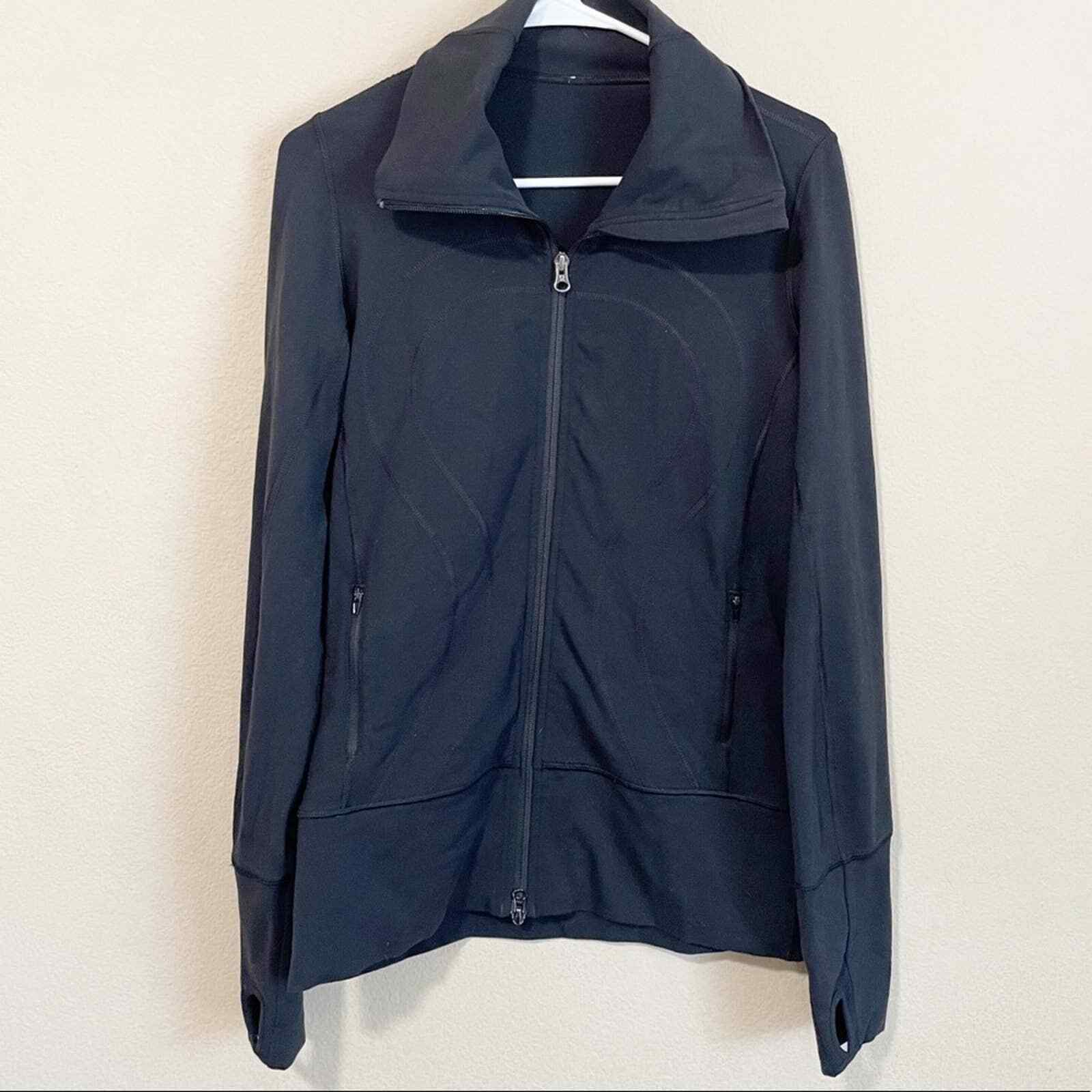 Lululemon Black Scuba Jacket Gem