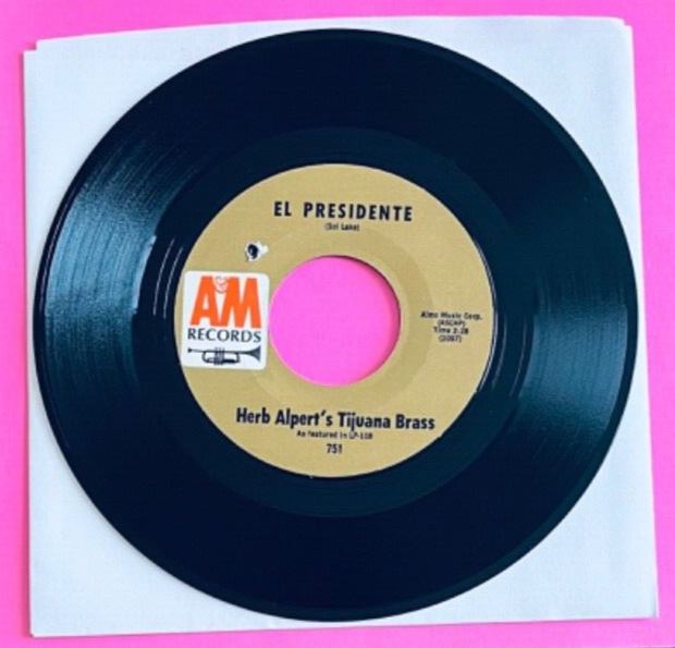 Herb Alpert 45RPM El Presidente, All My Loving A&M 1964 eBay