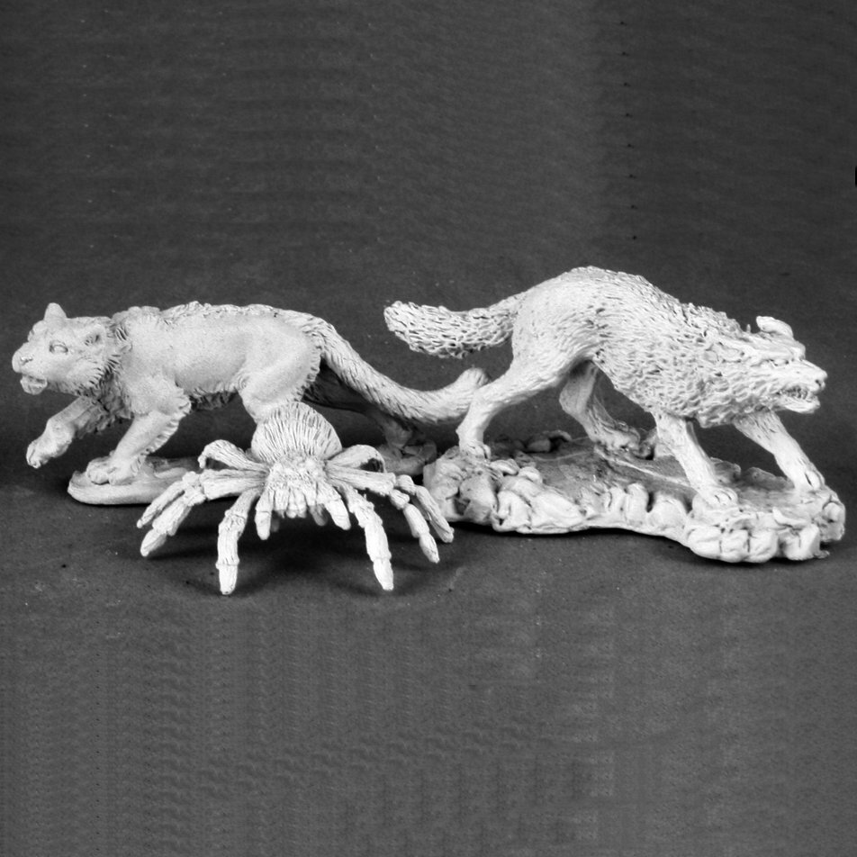 Dark Heaven Legends: Animal Companions 2 - 25mm Fantasy Miniatures, Unpainted - View #11