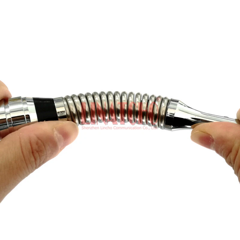 UHF VHF Anti-collision Spring High Powered Fiberglass Car Radio Antenna PL259 - image 3 of 4