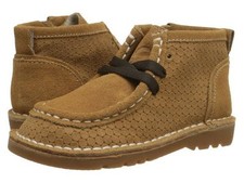 NIB LIVIE  LUCA Shoes Booties Boots Bailey Cognac Tan Suede Leather toddler 5