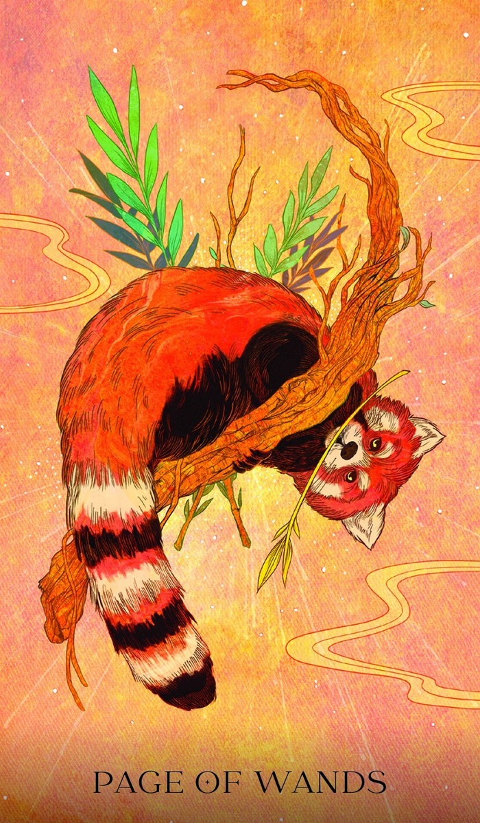 ORIENS ANIMAL TAROT CARDS DECK AMBI SUN NATURE GIFT FOR ART