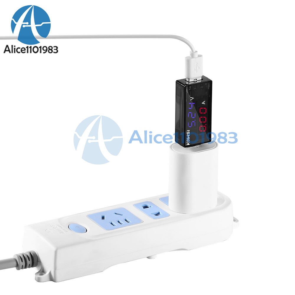 USB Step-Down Spannungswandler Mit Leistungsmesser & Batterietester