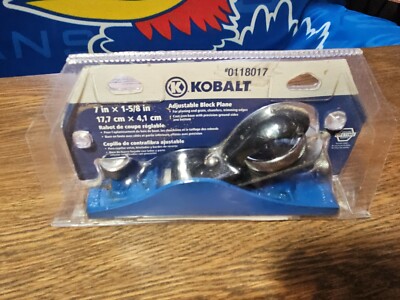 Kobalt 7in X 1-5/8in adjustable block plane
